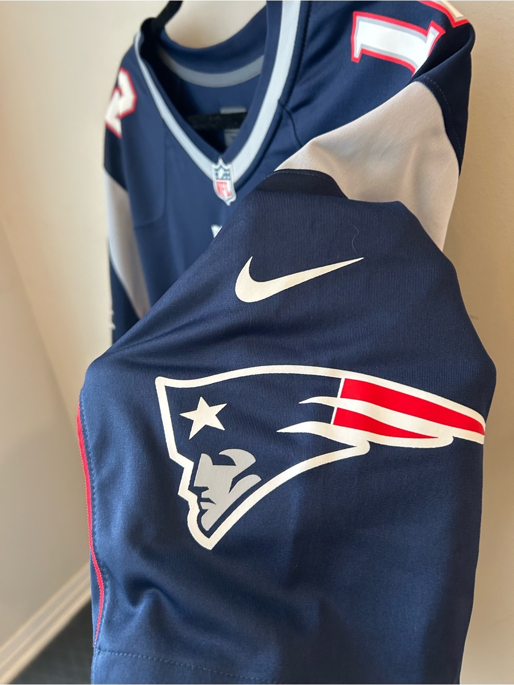 NFL Patriots Tom Brady #12 Super Bowl LIII Nike On Field Jersey XL - Picture 10 of 13